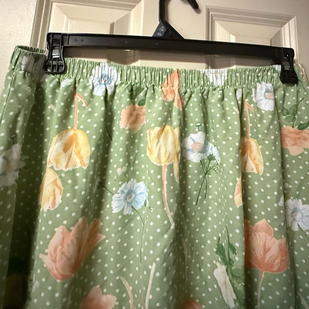 Southern Lady ~ Women’s ~ Skirt ~ XL ~ Vintage ~ Elastic Waist - Picture 6 of 16